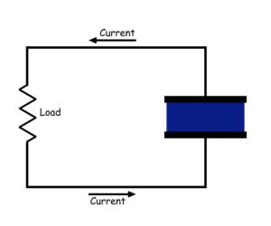discharging capacitor