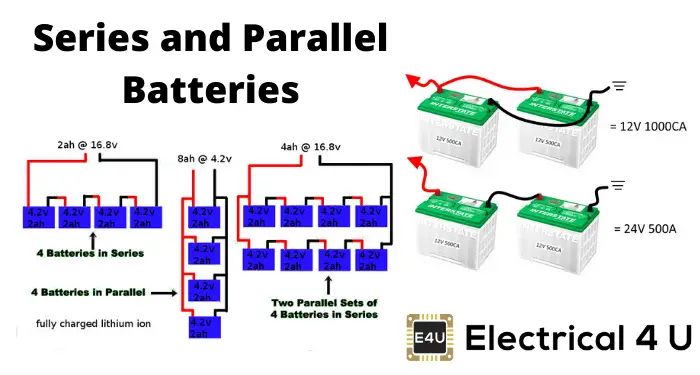 Batteries In Series And Batteries In Parallel Electrical4U Batteries In Series And Batteries In Parallel Electrical4U